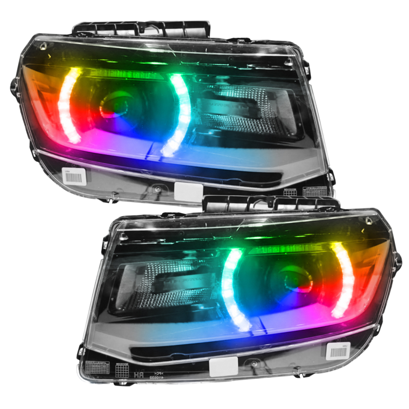 Chevrolet Camaro RS Headlight DRL Upgrade Kit - ORACLE Lighting - ColorSHIFT w/ Simple Controller - ColorSHIFT - `14-`15